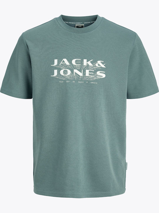 Jack & Jones T-shirt Πετρόλ
