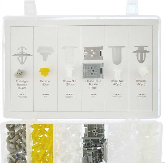 Rchang Car Plastic Clips 300 Pieces