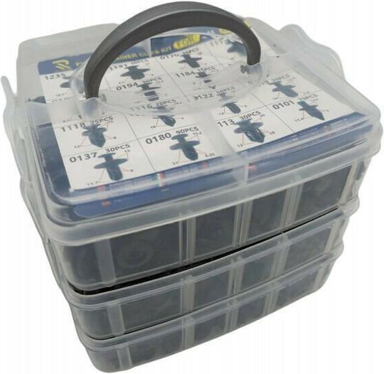 Car Plastic Clips 620 Pieces