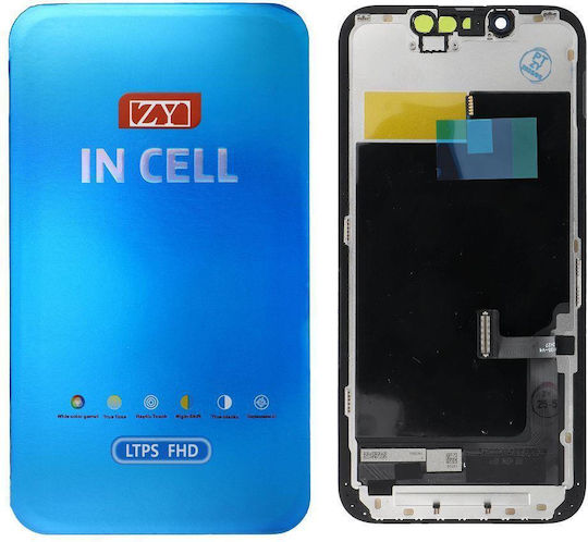 Οθόνη mit Touch-Mechanismus für iPhone 13 Mini (Schwarz)