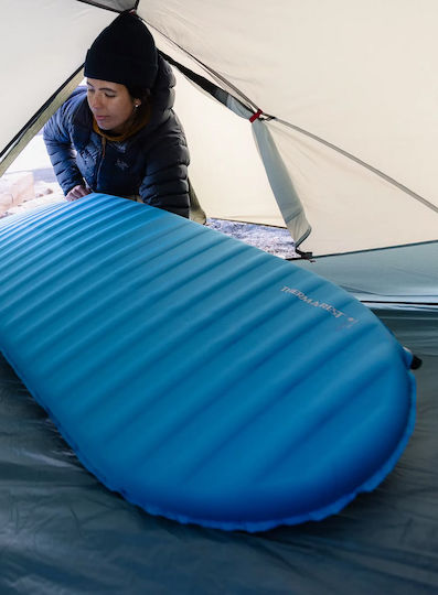 Thermarest Αυτοφούσκωτο Μονό Υπόστρωμα Camping Μπλε