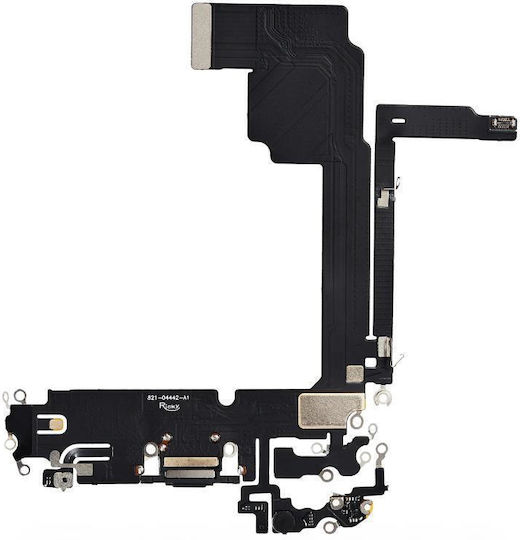 Apple Iphone 15 Pro Max Charging Port Flex Cable Black Titanium Oem