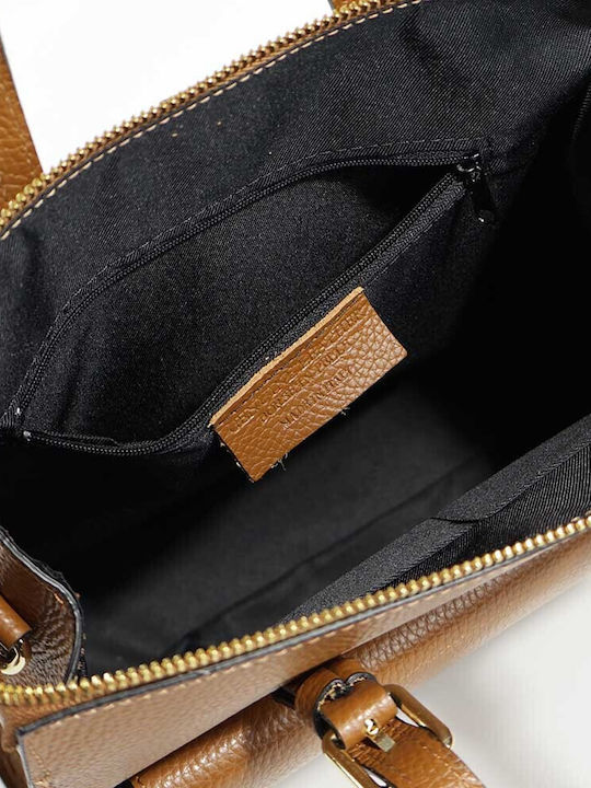 Leder Damen Handtaschen und Damentaschen Tabac