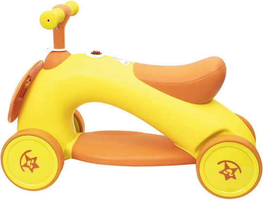 Ride On με Ήχους Κίτρινο