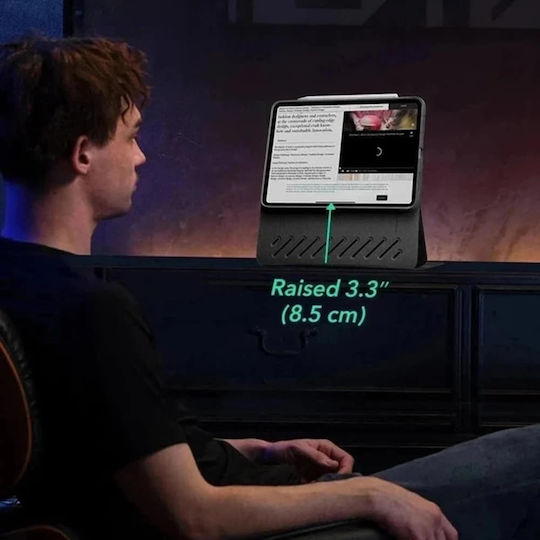 ESR Shift Флип Капак Черен (iPad 10 (2022) 10.9 / 11 (2025) / 12 (2026))