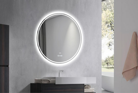 Naron NR4528 Rund LED Berührung Badezimmer Spiegel