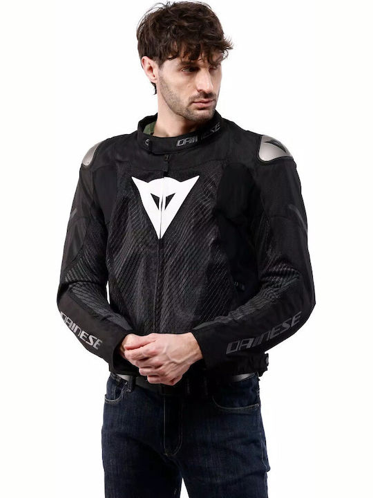Dainese Ventar Air-Tex Καλοκαιρινό Ανδρικό Μπουφάν Μηχανής Black/Anthracite/White