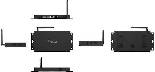 Iiyama TV Box IISIGNAGEBOX 1 4K UHD with WiFi USB 2.0 / USB 3.0 4GB RAM with Android Operating System