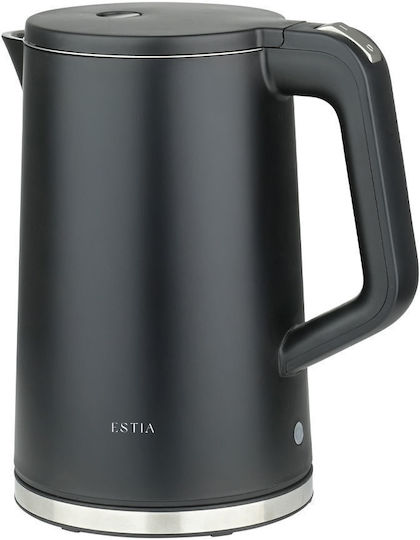 Estia Heatline Βραστήρας 1.2lt 1800W Μαύρος