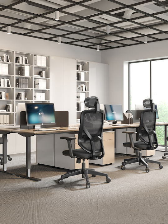 Vero Office Bürostuhl mit Einstellbaren Armen Schwarz Ergostyle 2040