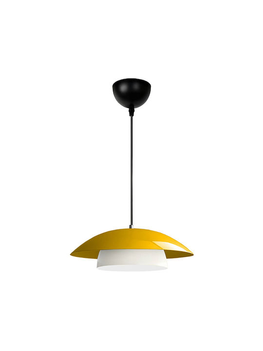 Megapap Eliora Pendant Light Yellow with Socket E27 36x36x100cm