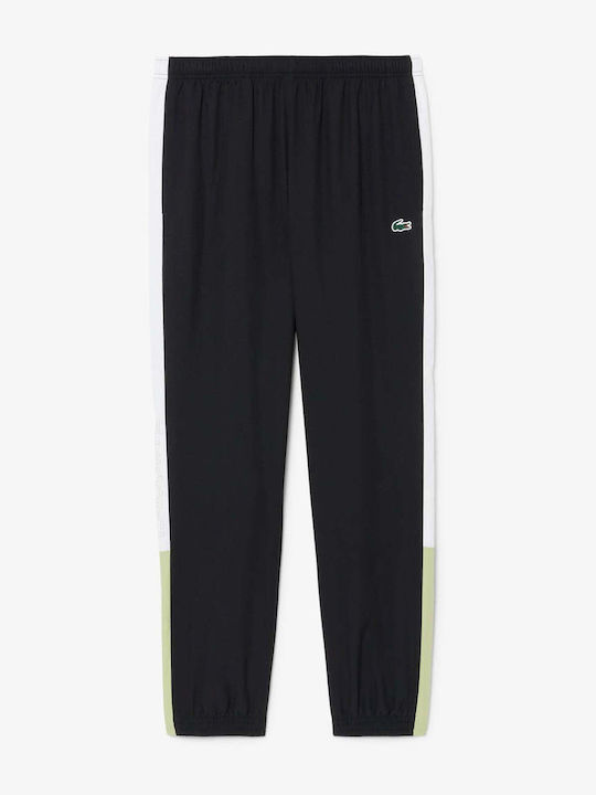 Herren-Sweatpants Set Glänzendes Schwarzes