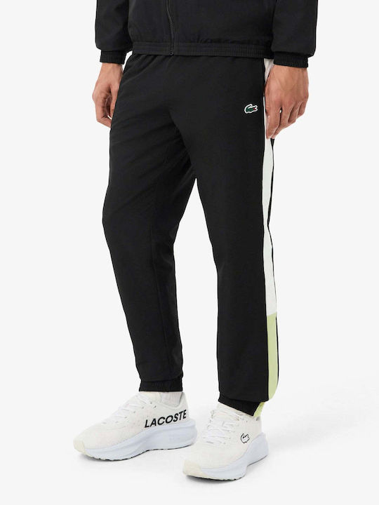 Herren-Sweatpants Set Glänzendes Schwarzes