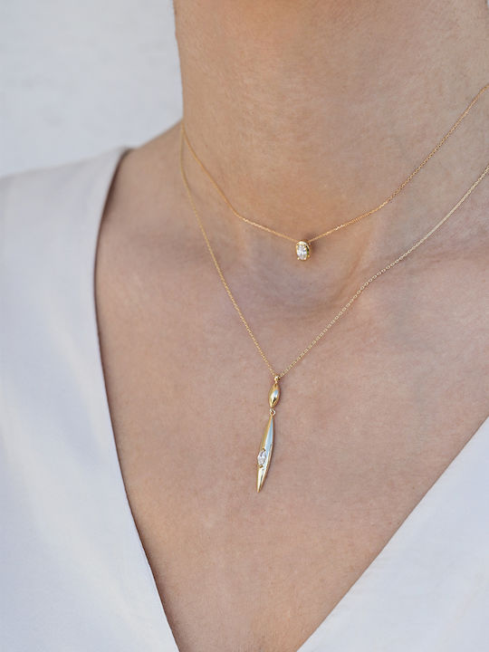 Necklace From 14K Gold