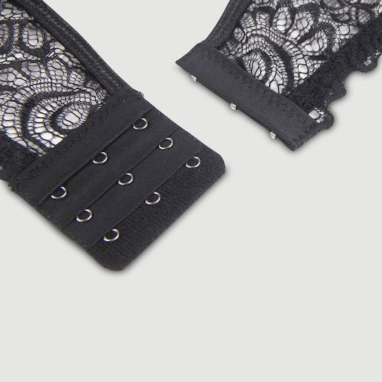 Σετ Σουτιέν Δαντέλα & Βαθύ V Exquisite Lace Appeal Deep V Mini Temptation Bra Set Μαύρο