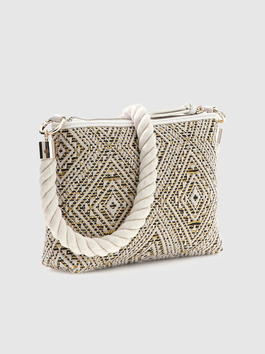 Guess Детска Чанта Бежова 21x15x5см