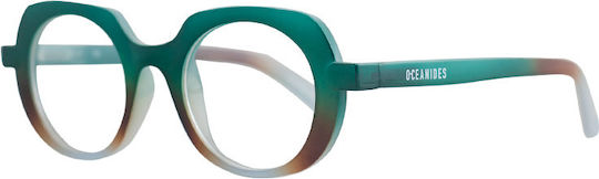 Oceanides Eyewear Oчила за четене +3.00 в Зелен Цвят
