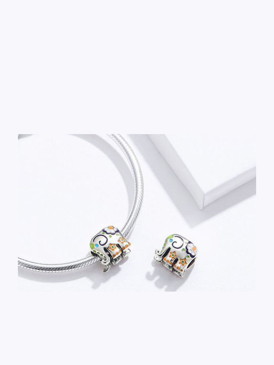 Silver me Hängender Charm mit Steinen aus Silber mit Zirkon ABR0963