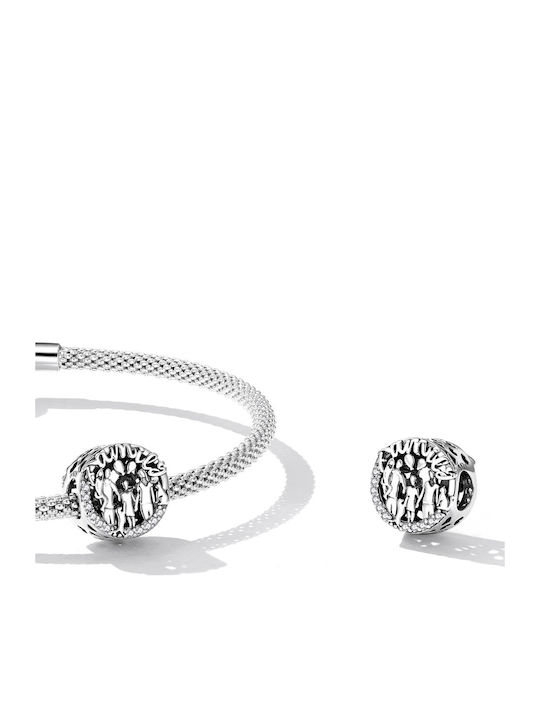 Silver me Талисман Семейство от Сребро със Зиркон ABR0958 Silver me Талисман Семейство от Сребро със Зиркон ABR0958