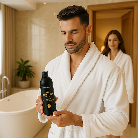 Ozone Gold Σαμπουάν Αναδόμησης/Θρέψης & Ενυδάτωσης 330ml