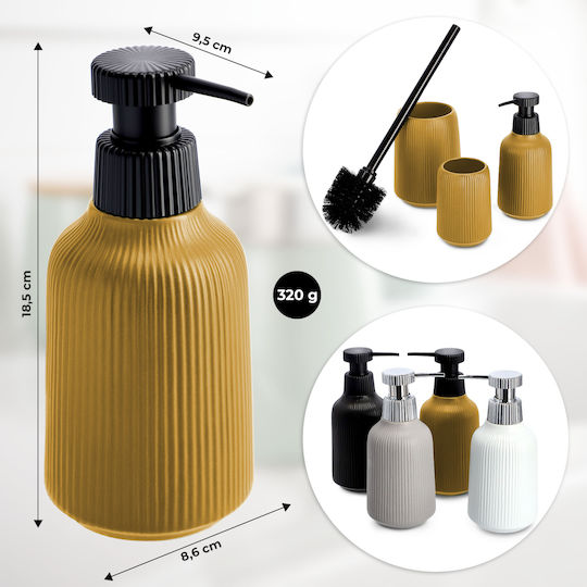 Kadax Dispenser Κεραμικό Κίτρινο 400ml