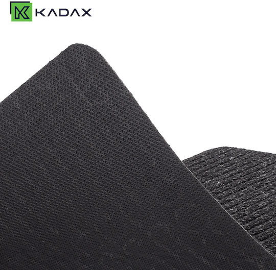 Kadax Входен Неслизгащ Килим от Черен Каучук 60x40см Дебелина 3мм
