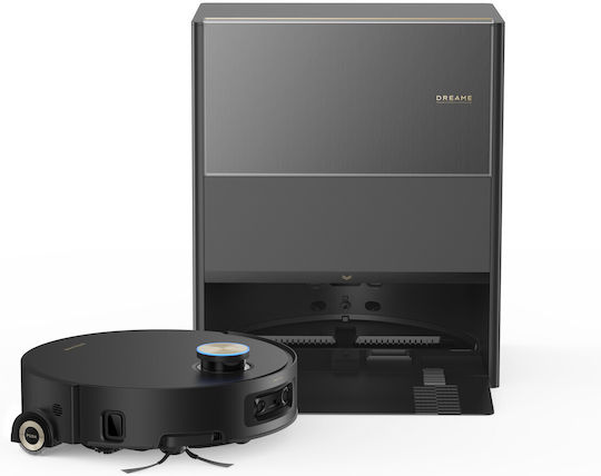 Dreame Aqua10 Ultra Roller Robot Vacuum Cleaner with Laser Mapping and 30000Pa Suction Power Black