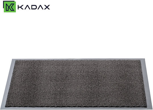Kadax Πατάκι Εισόδου Αντιολισθητικό Γκρι 120x80εκ. Πάχους 5mm