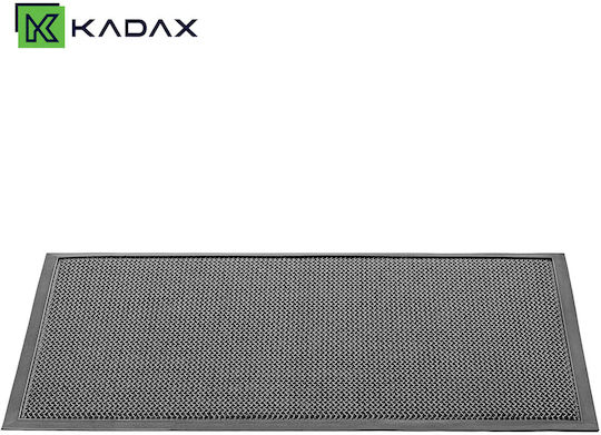 Kadax Kadax Fußmatte Rutschfest aus Gummi Schwarz 150x90cm Dicke 8mm