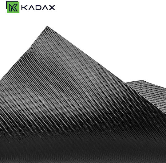 Kadax Πατάκι Εισόδου Αντιολισθητικό από Καουτσούκ Γκρι 40x60εκ. Πάχους 6mm