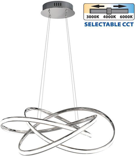 Vivalux LED Κρεμαστό Φωτιστικό Μαύρο 60x120εκ. Vivalux LED Κρεμαστό Φωτιστικό Μαύρο 60x120εκ.