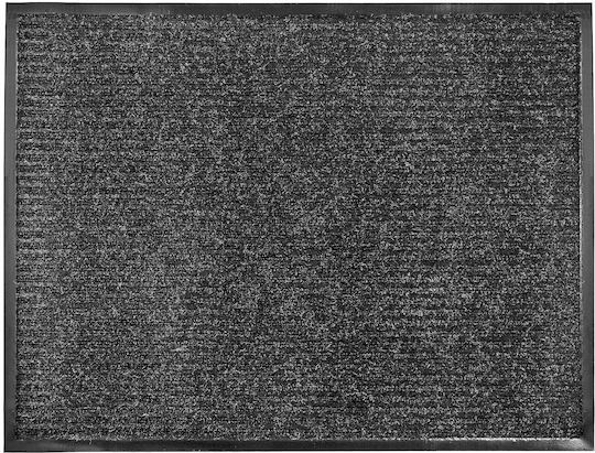 Kadax Non-Slip Rubber Gray Doormat 80x120cm Thickness 6mm