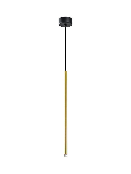 Viokef Zenia Pendant Light Gold Rail 150x60cm