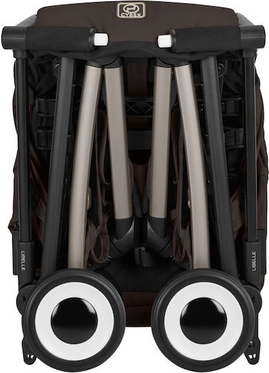 Cybex Libelle Καρότσι Μωρού Kατάλληλο από 6+ Mηνών Chocolate Brown / Taupe Frame 6kg