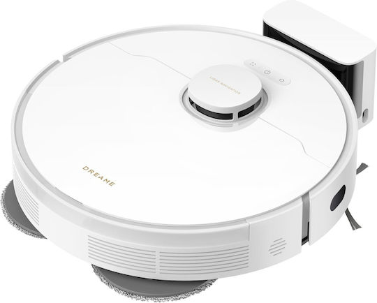 Dreame L10s Pro Gen 3 Σκούπα Ρομπότ με Χαρτογράφηση Laser & Απορρόφηση 13000Pa Λευκή