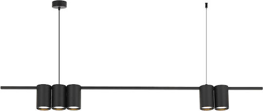 Eko Light Hängelampe Schwarz 100cm