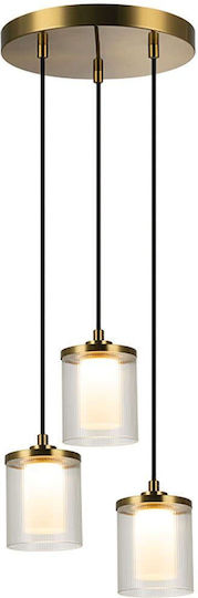 Zambelis Lights Pendant Light Yellow 30x14.5x220cm