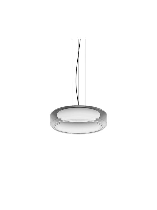 Ideal Lux Pendant Light Transparent 45x45x230cm