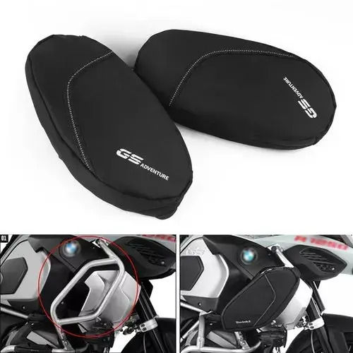 Πλαϊνές Τσάντες Προστατευτικών Κάγκελων Bmw R1250gs Adventure – Αδιάβροχες Cordura Σετ Aif612