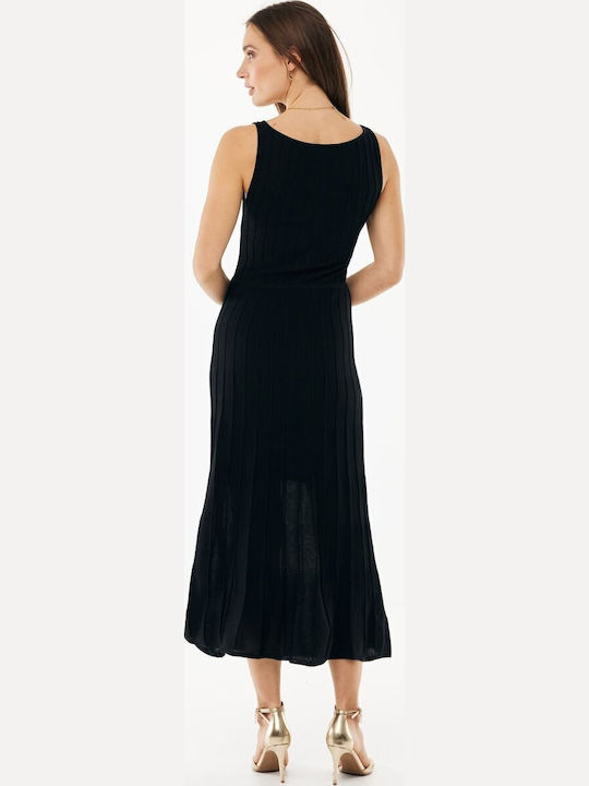 Summer Midi Dress Black