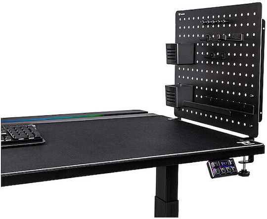 Gaming Desk Pegboard Thermaltake Large Black