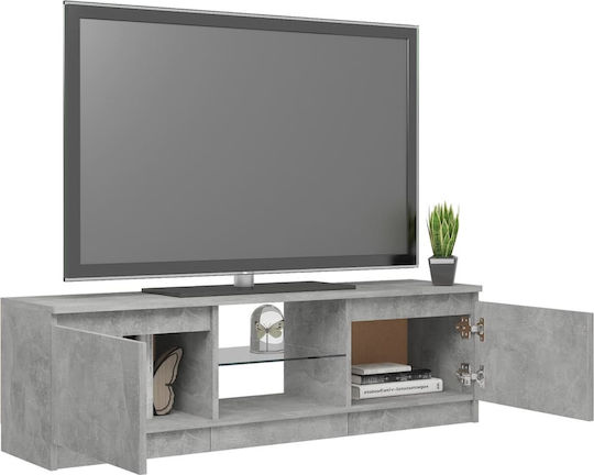Έπιπλο TV Επιδαπέδιο με Φωτισμό Led 120x30x35.5εκ.