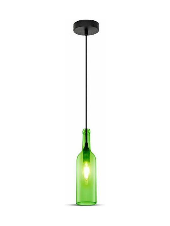 V-TAC Pendant Light Green with Socket E14, E.14