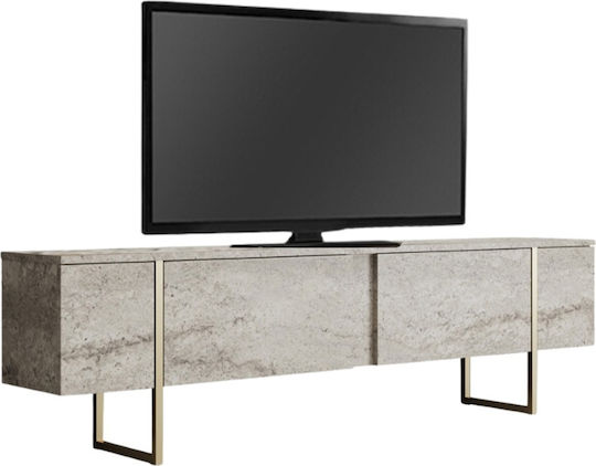Luxe Floor-Standing Travertine Gold 180x30x50 cm Luxe Floor-Standing Travertine Gold 180x30x50 cm