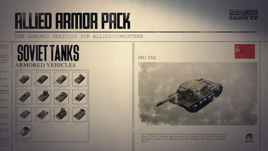 Steam Hearts Of Iron Iv Allied Armor Pack DLC Key For PC