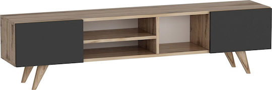 Skopelos Floor-Standing Walnut/Black 160x30x40 cm Skopelos Floor-Standing Walnut/Black 160x30x40 cm