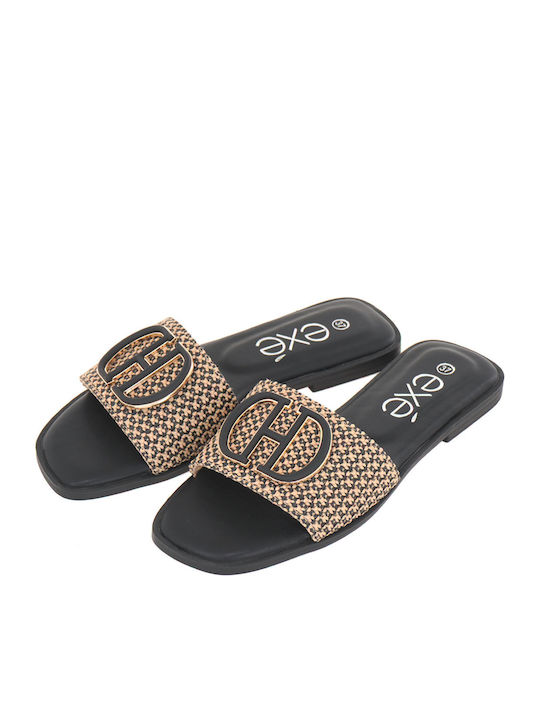 Women's Flat Sandals Black