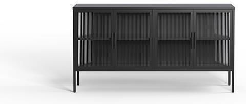 Έπιπλο TV Επιδαπέδιο Μαύρο 150x35x80εκ. Έπιπλο TV Επιδαπέδιο Μαύρο 150x35x80εκ.
