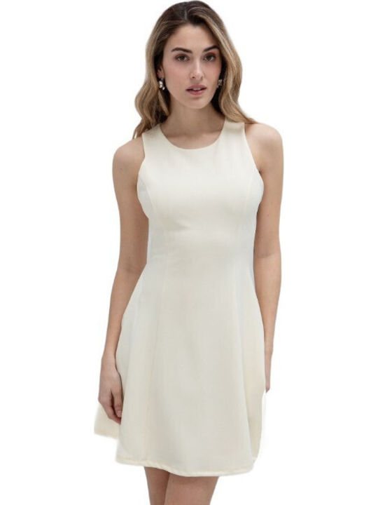 Summer Mini Dress for Wedding / Christening Yellow