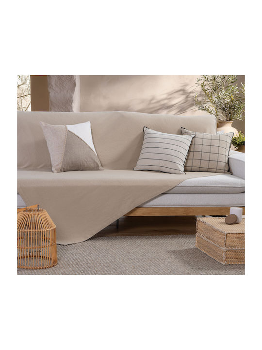 Nef-Nef Homeware Betty Sofa Throw 2 Seater Jacquard 180x250cm Lilac